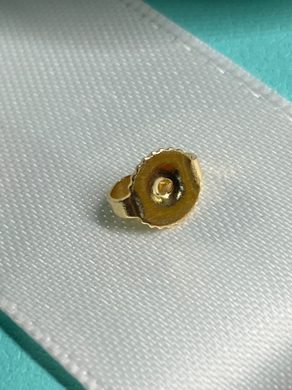 New Tiffany & Co. 18K Yellow Gold Earring Back AUTHENTIC - Picture 3 of 5